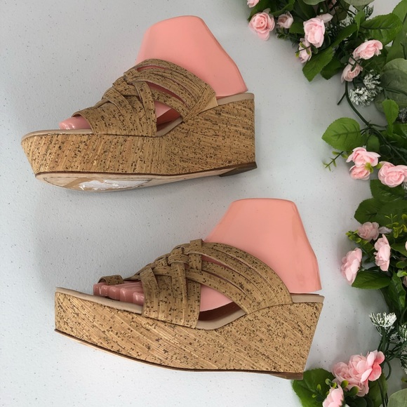 Donald J Pliner strappy brown sandals sz 8.5M - Picture 3 of 16